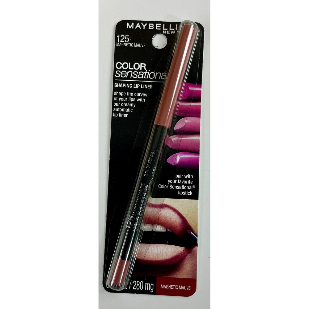 Maybelline Color Sensational Shaping Lip Liner, 125 Magnetic Mauve